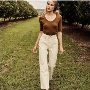 Maritime Jeans - oatmilk